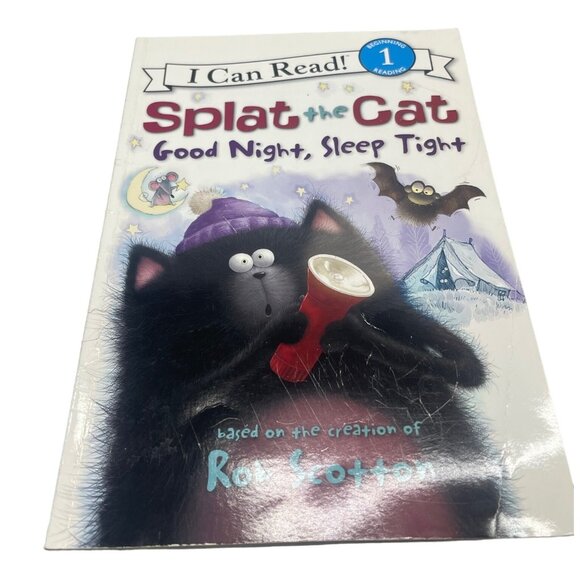 Splat the Cat Good Night, Sleep Tight Book copyright 2011 32 pg READ - Picture 1 of 5